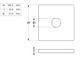 Square Washer - HDG - M20x100x12 (Box=10)
