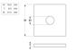 Square Washer - HDG - M20x75x8 (Box=25)