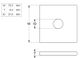 Square Washer - HDG - M30x75x6 (Box=50)
