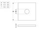 Square Washer - HDG - M30x75x16 (Box=10)