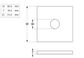 Square Washer - HDG - M30x90x10 (Box=25)