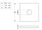 Square Washer - HDG - M36x100x10 (Box=10)