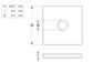 Square Washer - HDG - M30x100x10 (Box=10)