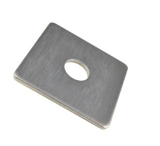 Square Washer - 316 SS - M16 50x5 (Box=100)