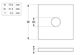 Square Washer - 316 SS - M30x75x5 (Box=50)