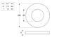 Flat Rnd Washer Sampson - PLN - 5/8 (Box=100)