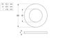 Flat Rnd Washer Sampson - HDG - 1 (Box=50)