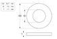Flat Rnd Washer Sampson - PLN - 1/4 (Box=200)