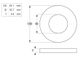 Flat Rnd Washer Sampson - PLN - 1-1/4 (Box=10)