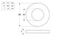 Flat Rnd Washer Sampson - PLN - 1-3/8 (Box=10)