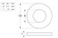 Flat Rnd Washer Sampson - PLN - 3/4 (Box=50)