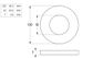 Flat Rnd Washer Sampson - PLN - 7/8 (Box=50)