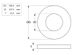 Flat Rnd Washer Sampson PLN M100 (Box=10)