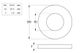 Flat Rnd Washer Sampson - PLN - 2-1/2 (Box=10)