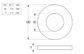 Flat Rnd Washer Sampson - ZYP - 1/4 (Box=200)