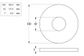 Mudguard Washer Hardened - ZFS - M16 (Box=100)
