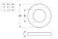 Flat Rnd Washer Hardened ZFS M10x20x2 (Box=200)