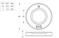 K2 Structural Washer - HDG - M24 (Box=260)
