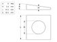 K0 Taper Washer 8 Deg Sq M3657.1557.15 (Box=100)