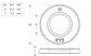 K2 Structural Washer - HDG - M12 (Box=1000)
