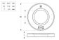 K2 Structural Washer - HDG - M16 (Box=800)
