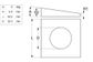 K0 Taper Washer 8 Deg Sq M3057.1557.15 (Box=100)