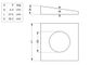 Taper Washer 8 Deg Sq HDG M3657.1557.15 (Box=100)