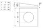 K0 Taper Washer 8 Deg Sq M2038.1038.10 (Box=100)