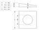 Taper Washer 8 Deg Sq PLN M1231.7531.75 (Box=100)