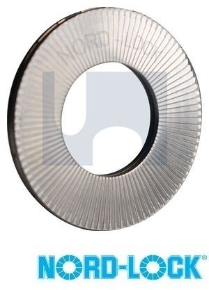 Large OD Washer Nord-Lock 316L SS M6x13.5x2.0