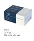 Std Washer Delta Protekt M42x63.0x6.6 (Box=25)
