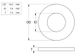Flat Rnd Washer Bumax 88 1/4 (Box=1)