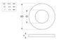 Flat Rnd Washer Bumax 88 M5 (Box=1)