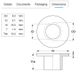 Bushing Washer - NYLN - M5x13 (Box=50)