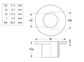 Bushing Washer - NYLN - M8x30 (Box=50)