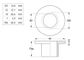 Bushing Washer - NYLN - M12x30 (Box=50)