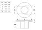 Bushing Washer - NYLN - M16x35 (Box=50)