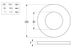 Flat Rnd Washer - NYLN - 3/8x3/4x1/16 (Box=100)
