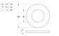 Flat Rnd Washer - NYLN - 5/8x1-1/4x3/32 (Box=100)