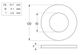 Flat Rnd Washer - NYLN - 3/16x1/2x1/32 (Box=200)