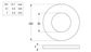 Flat Rnd Washer - NYLN - 1/4x1/2x1/32 (Box=200)