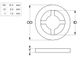 Anti-Loss Washer - NYLN - M6x12.5x1.5 (Box=200)