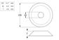 Cup Washer - NYLN - M6x17x4.5 (Box=200)