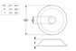 Cup Washer - NYLN - M8x22.3x5.9 (Box=200)