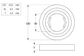 Hubo Washer - NYLN - M4x10x2.8 (Box=200)