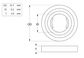 Hubo Washer - NYLN - M6x12.7x3.8 (Box=200)