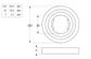 Hubo Washer - NYLN - M10x20x5 (Box=100)