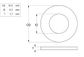 Flat Rnd Washer - NYLN - M6x10x1.6 (Box=200)