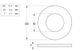 Flat Rnd Washer - NYLN - M6x11x1.5 (Box=200)