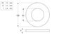 Flat Rnd Washer - NYLN - M4x7x0.8 (Box=200)